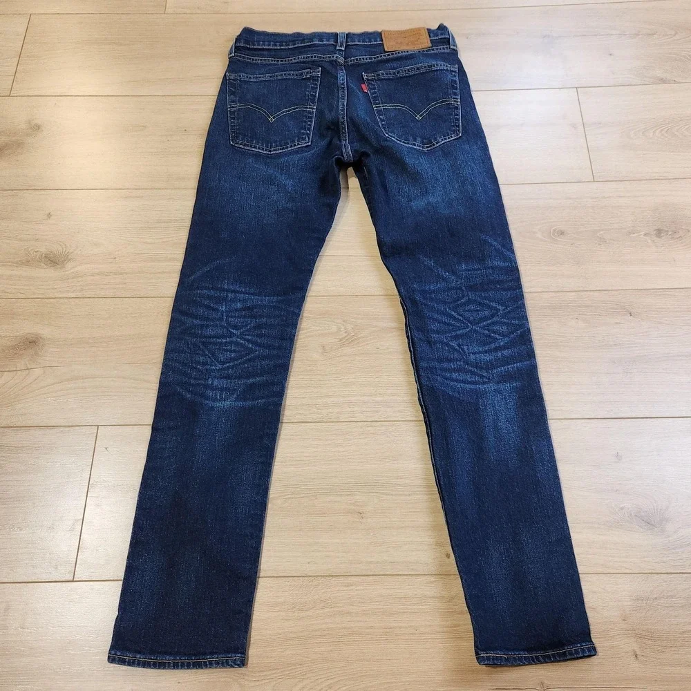 Levis Premium 510 Skinny Jeans Mens 30x32 Blue Medium Wash Stretch Denim